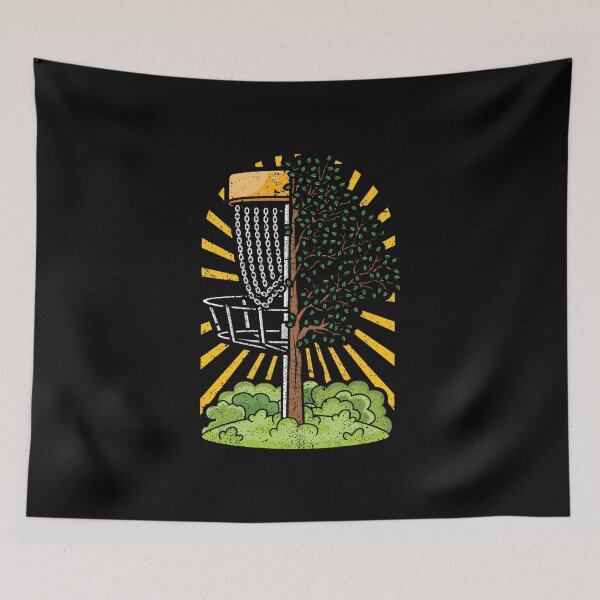 Item preview, Disc Golf Frisbee Player Disc Golfer Basket Tree Distressed designed and sold by DoSt-997.