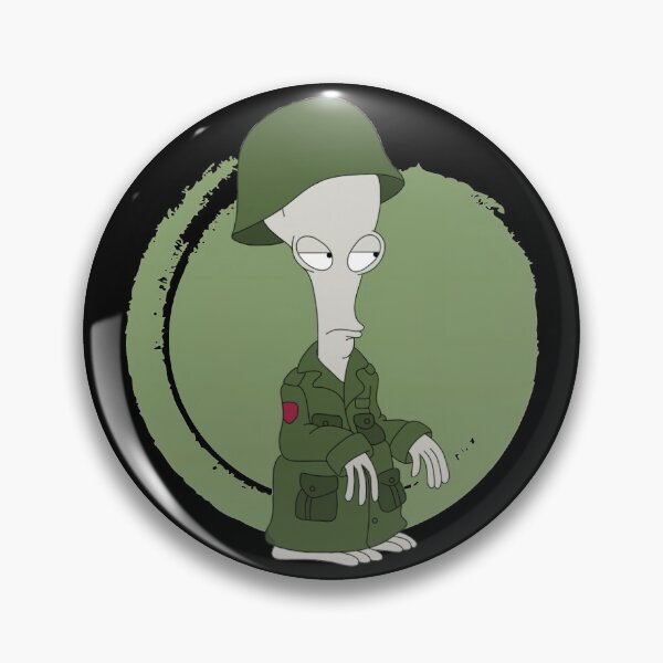 Item preview, Green American Dad Roger designed and sold by AmyRoberts123.