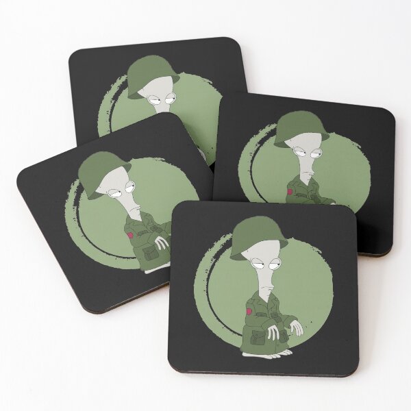 Item preview, Green American Dad Roger designed and sold by AmyRoberts123.