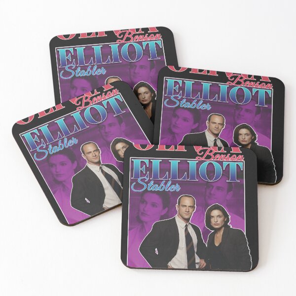 Item preview, Olivia Benson, Elliot Stabler 90s Inspired Vintage Homage  designed and sold by GeorgeCag45.