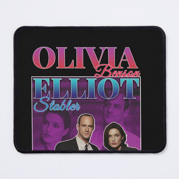 Item preview, Olivia Benson, Elliot Stabler 90s Inspired Vintage Homage designed and sold by GeorgeCag45.