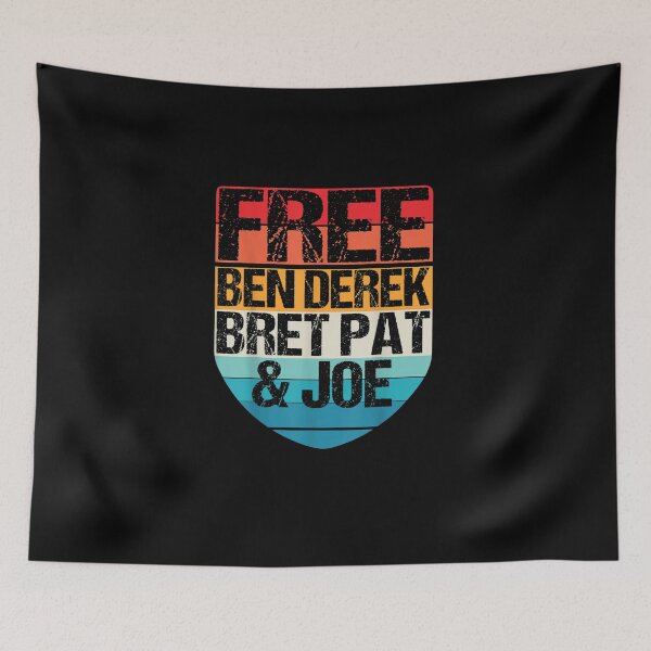 Item preview, Free Ben, Derek, Bret, Pat, and Joe designed and sold by bilal233.