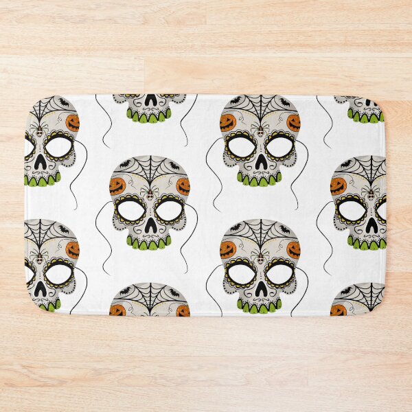 Item preview, Kids Halloween Colorful Skull Face Eye Mask designed and sold by avinigav.