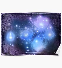 The Pleiades Constellation Poster