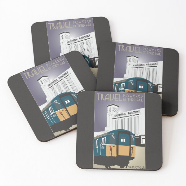 Item preview, SETG Art Deco Style Poster designed and sold by traincrewdesign.