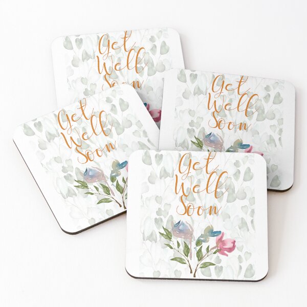 Item preview, Floral Get Well Soon Greetings Card designed and sold by karyalangit.