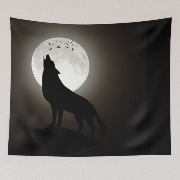 Item preview, Wolf Howling at the Moon designed and sold by Artistic Mind.