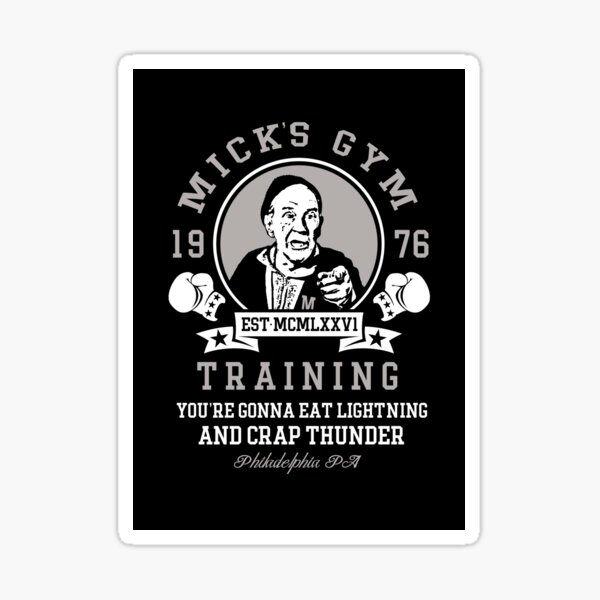Gym de Mick Sticker