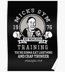 Micks Fitnessstudio Poster
