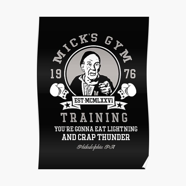 Mick's Gym Poster