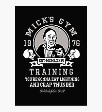 Lámina fotográfica Gimnasio de Mick
