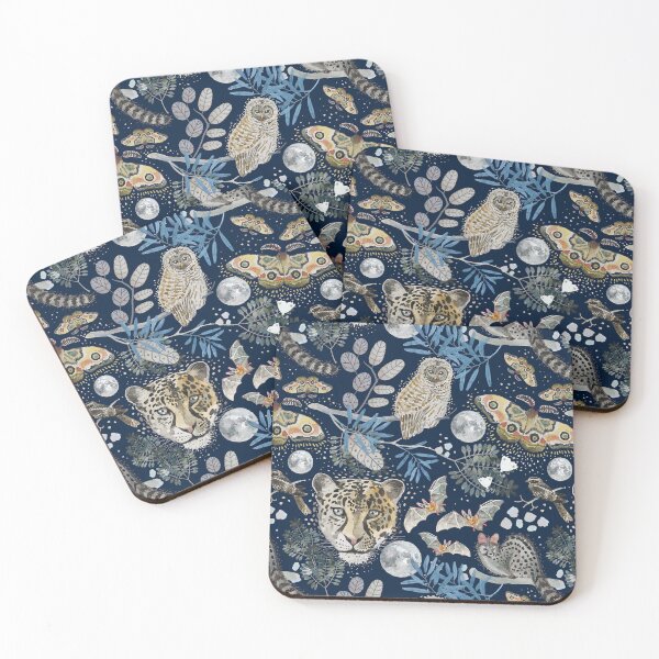 Item preview, African night - nocturnal animals designed and sold by Leanne  Nowell.