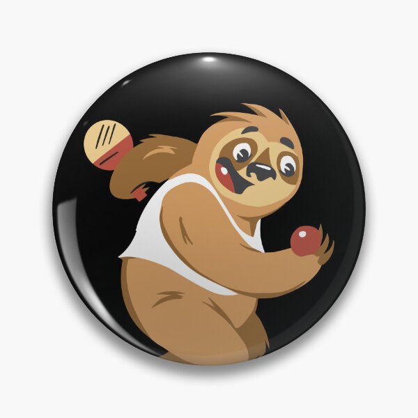 Item preview, Sloth playing ping pong designed and sold by Palteeshop.