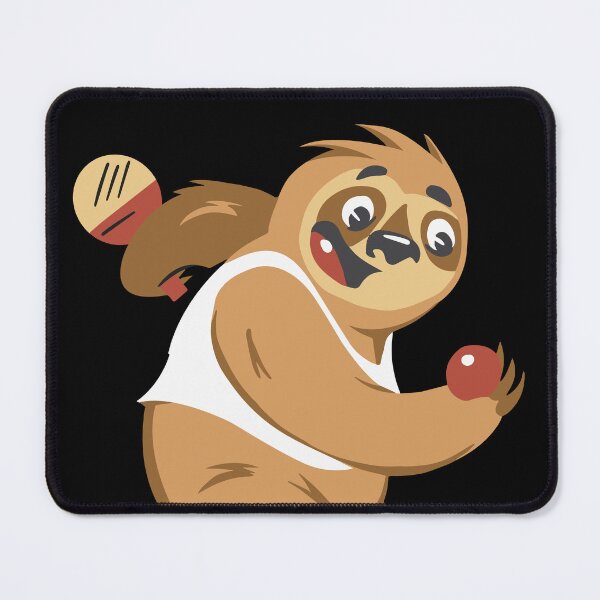 Item preview, Sloth playing ping pong designed and sold by Palteeshop.