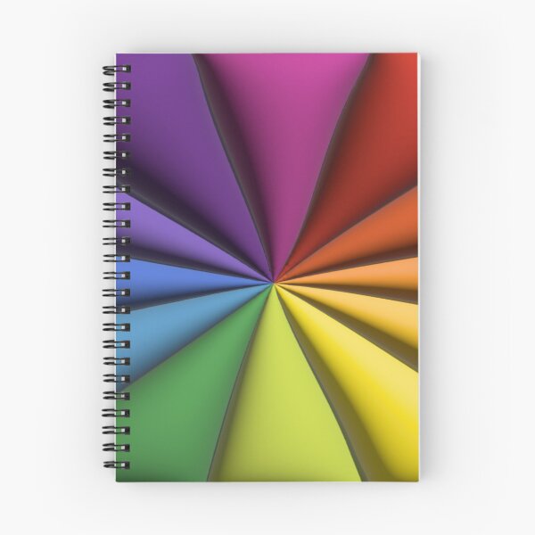 Item preview, 3D Colorful Converging Rays Rainbow designed and sold by Anna Lemos.