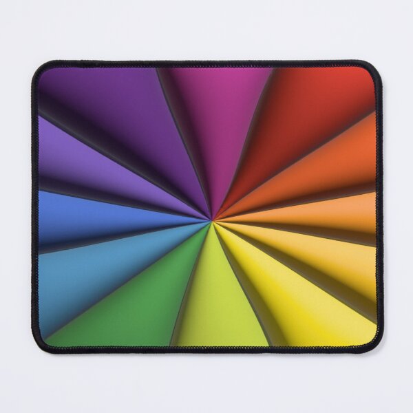 Item preview, 3D Colorful Converging Rays Rainbow designed and sold by Anna Lemos.