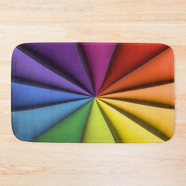 Item preview, 3D Colorful Converging Rays Rainbow designed and sold by Anna Lemos.