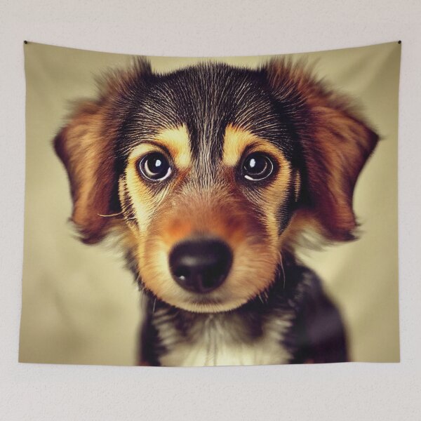 Item preview, cute irish wolfhound puppy designed and sold by Aliveforfun.