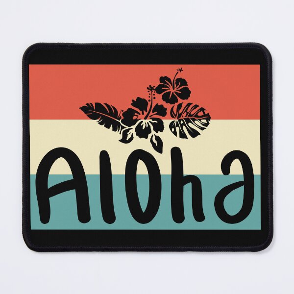Item preview, Aloha Flowers Hawaiian Funny vintage Hawaii Beach designed and sold by teesBYAlioui.