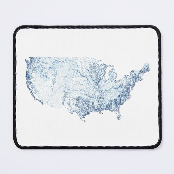 Item preview, US rivers designed and sold by Karol Majewski.