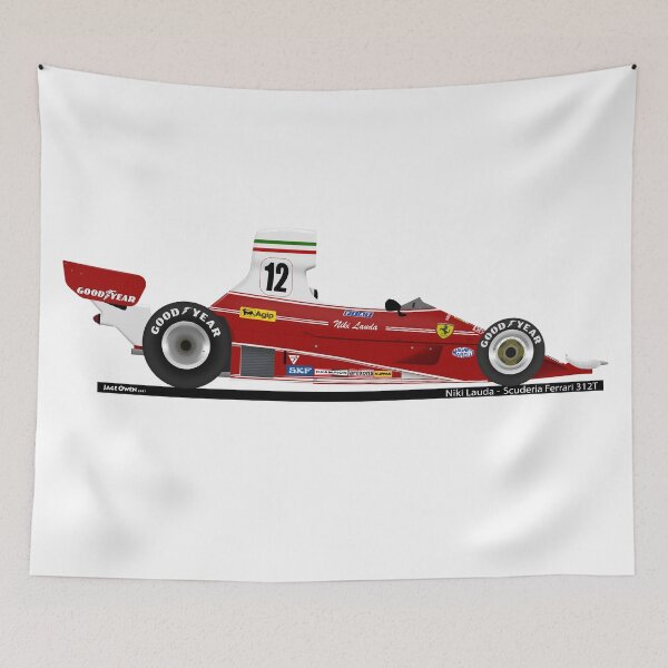 Item preview, Niki Lauda - 312T ( Block ) designed and sold by JageOwen.