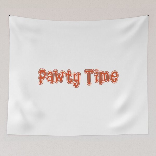Item preview, Funny Dog,Funny Cat, Pawty Time Dog, Cat lovers, Dog Lovers designed and sold by MAZARDA.