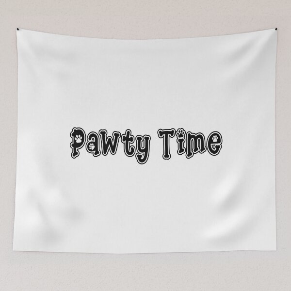 Item preview, Funny Dog,Funny Cat, Pawty Time Dog, Cat lovers, Dog Lovers designed and sold by MAZARDA.