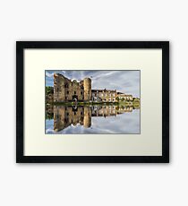 Tonbridge Castle Reflections 2 Framed Print