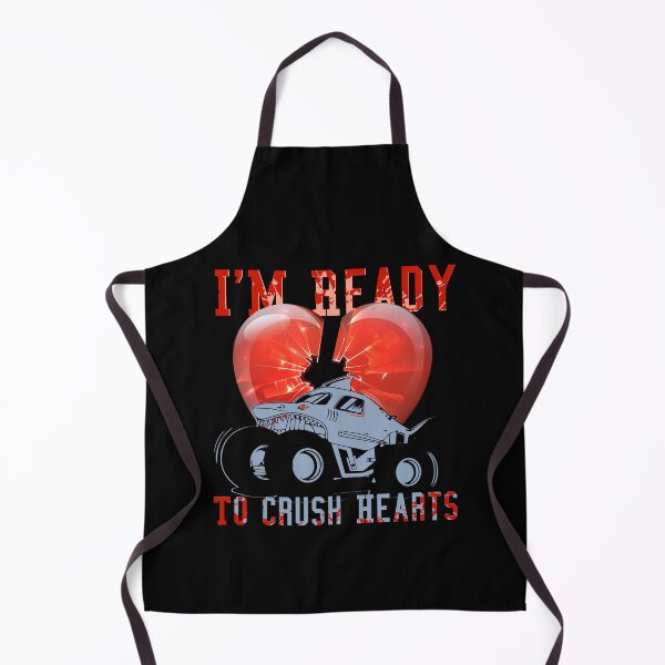 Item preview, kids i crush hearts monster truck toddler boys valentines day,I'M Ready To Crush Hearts designed and sold by FOUR_ three.