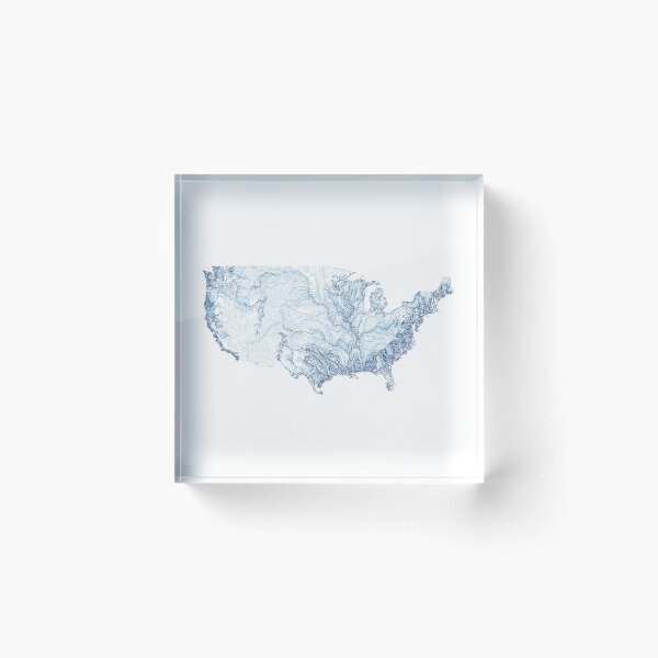 Item preview, US rivers designed and sold by Karol Majewski.