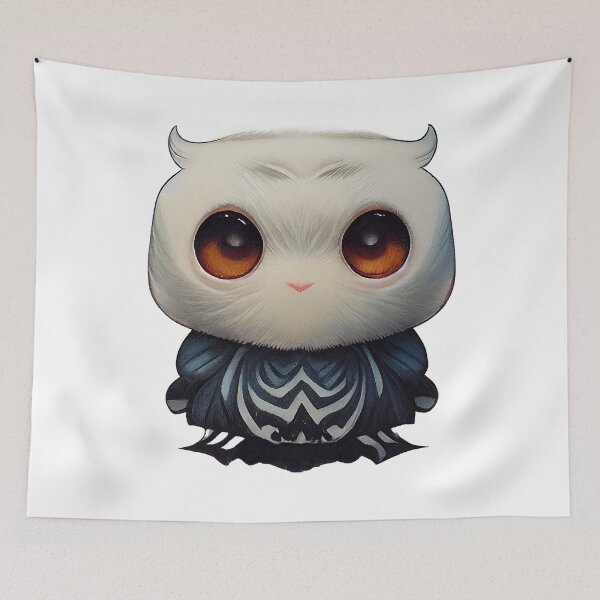 Item preview, cute snowy white owl animal designed and sold by ShopThousand.