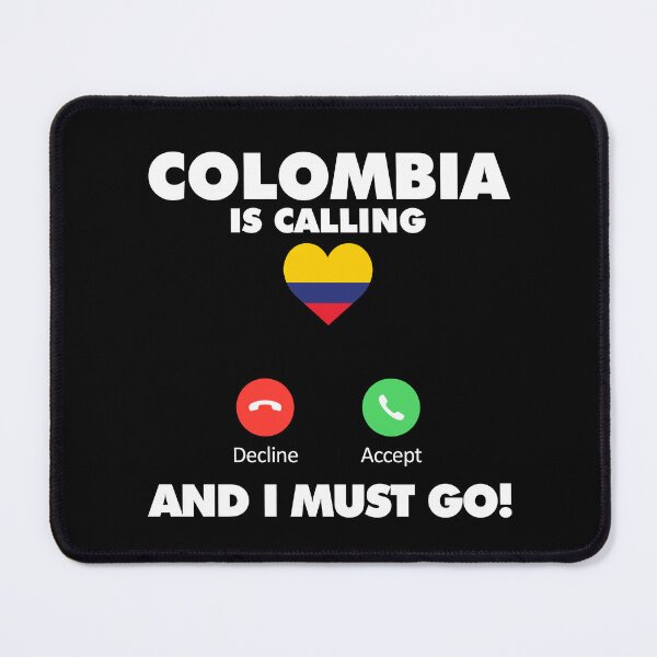 Aperçu de l'œuvre La Colombie m'appelle et je dois y aller créée et vendue par HelloFromAja.