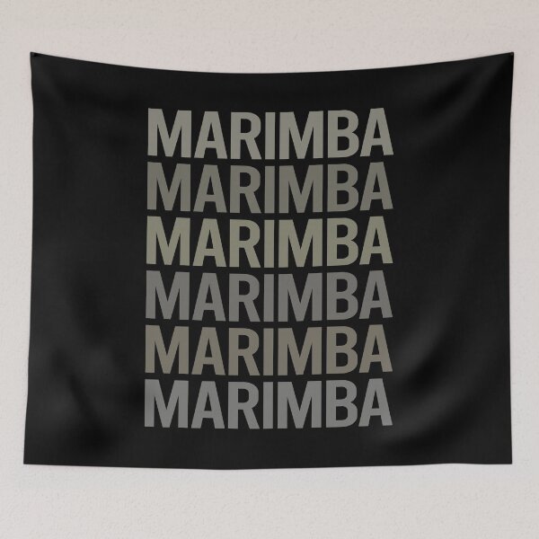 Item preview, Gray Text Art Marimba designed and sold by StoreCalamity.