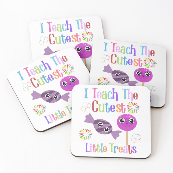 Item preview, I Teach The Cutest Little Treats candy with cute faces designed and sold by GarnersDesigns.