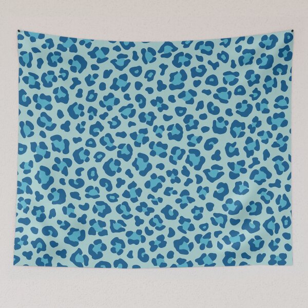 Item preview, Blue Leopard Print designed and sold by Ayoub14.