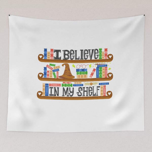 Item preview, I Believe In My Shelf. Bookworm Funny. designed and sold by KsuAnn.