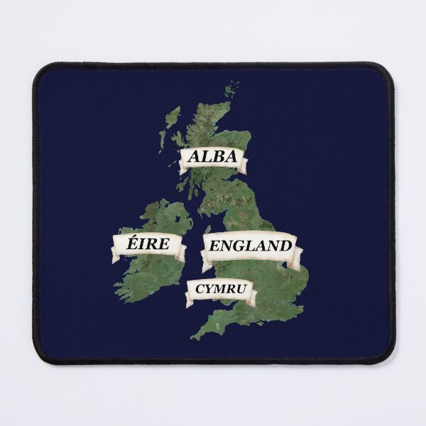 Item preview, British languages map designed and sold by DiaphHistory.
