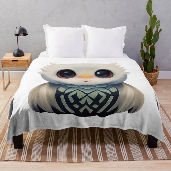Item preview, cute snowy white owl animal 2 designed and sold by ShopThousand.