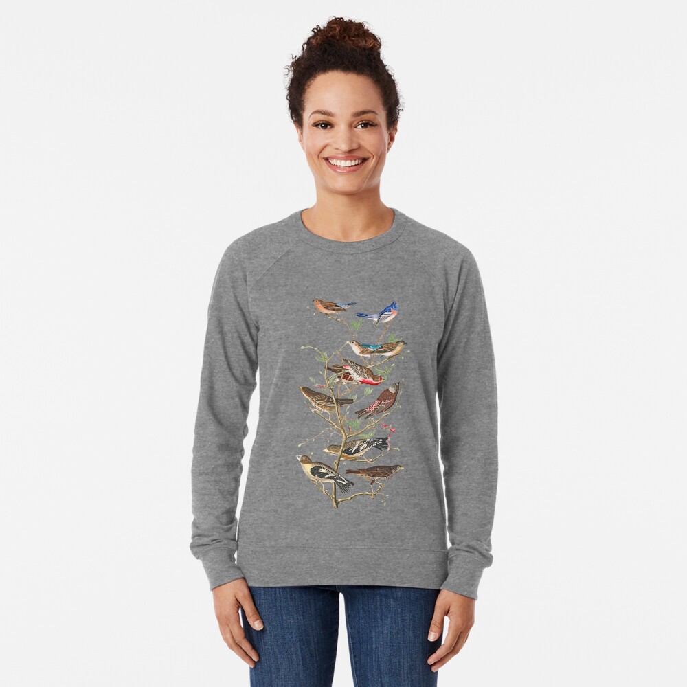 Bird Tree Lightweight Sweatshirt