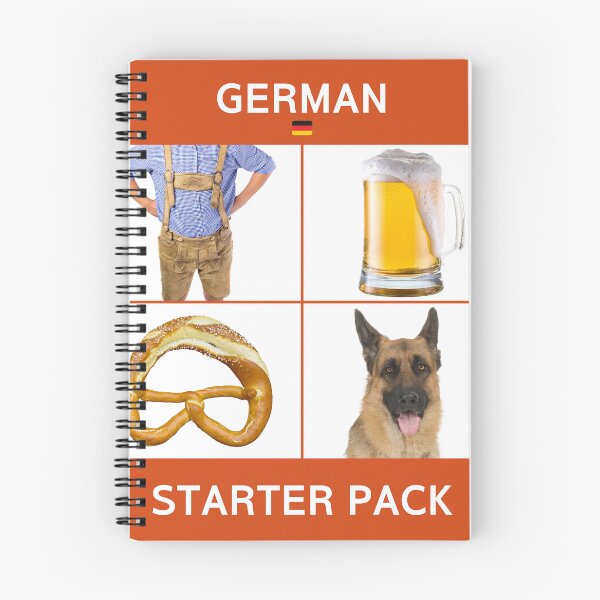 Artikelvorschau, Deutsches Starterpaket - Klischee (Dirndl, Lederhosen, Bier, Brezel, Deutscher Schäferhund). entworfen und verkauft von Pernix-store.