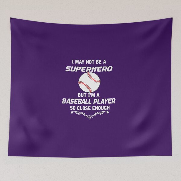 Item preview, Not Superhero But Baseball Player designed and sold by AlwaysAwesome.