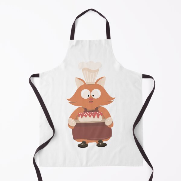 Item preview, A cute cat in an apron made a cake designed and sold by Art-of-Rory.