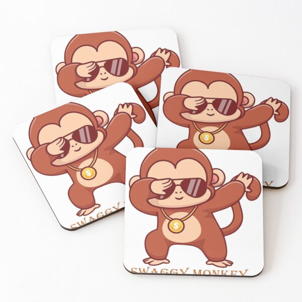 Item preview, Swaggy monkey designed and sold by Akondi Serge.