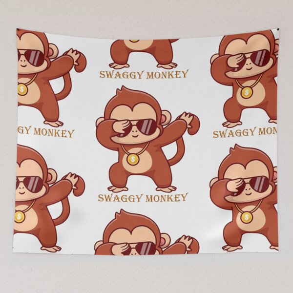 Item preview, Swaggy monkey designed and sold by Akondi Serge.