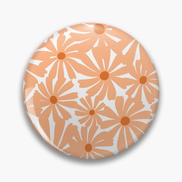 Item preview, Fab Pastel Orange Prints Floral designed and sold by meggydesigns.