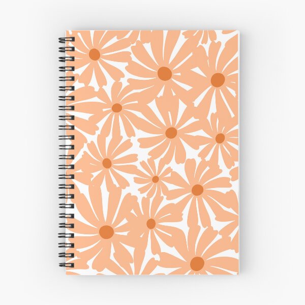 Item preview, Fab Pastel Orange Prints Floral designed and sold by meggydesigns.