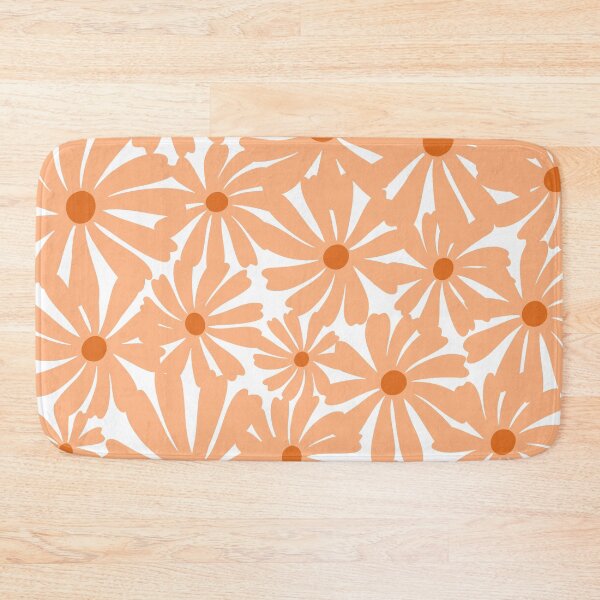 Item preview, Fab Pastel Orange Prints Floral designed and sold by meggydesigns.