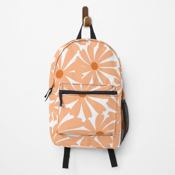 Item preview, Fab Pastel Orange Prints Floral designed and sold by meggydesigns.