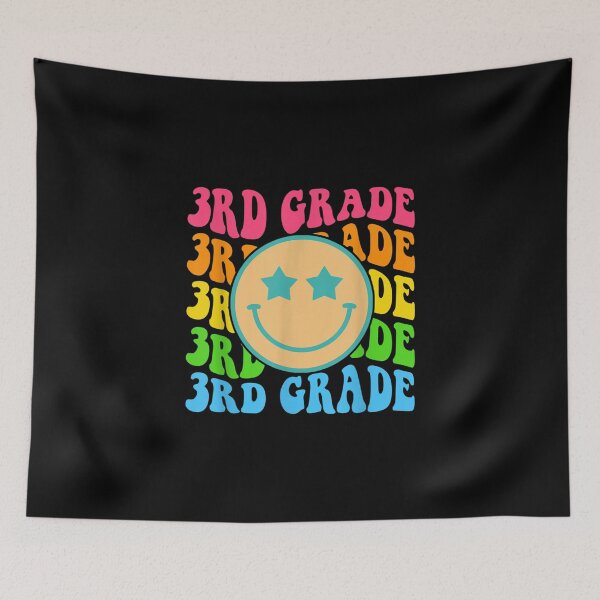 Item preview, Groovy Third Grade Vibes Face Retro Teachers Back To School designed and sold by WallyKanter.