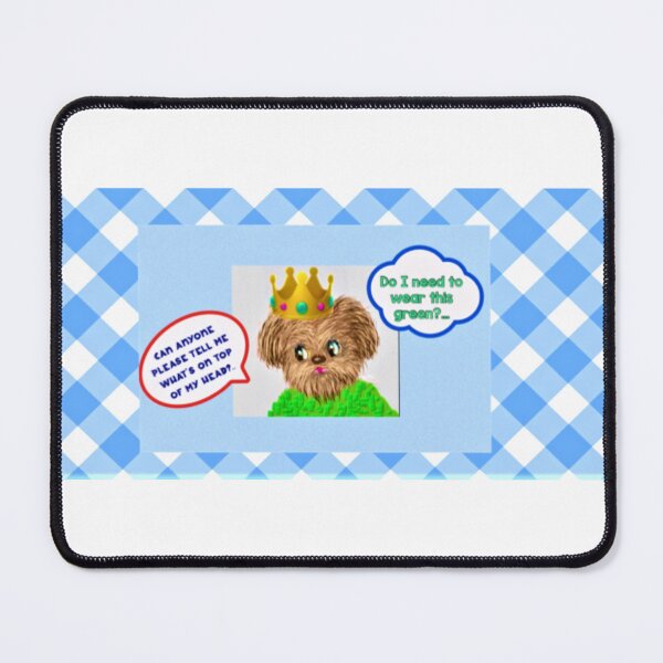 Item preview, Confused King Blue designed and sold by SpringHorse.